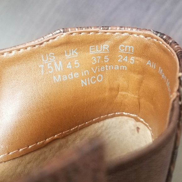 Franco Sarto Faux Leather Ankle Boots - Picture 2 of 12